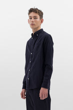 Charger l&#39;image dans la galerie, Norse Projects Chemise Anton Organic Flannel Shirt Utility Dark navy