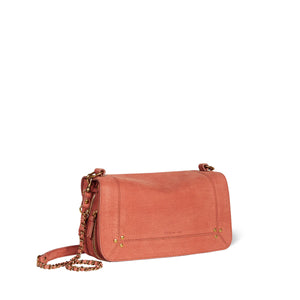 Jerome Dreyfuss Sac Bobi Imprimé Croco Terracotta