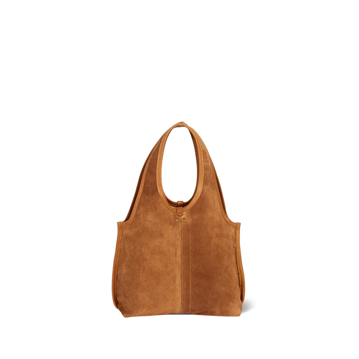Jerome Dreyfuss Sac Paco S en Velours Caramel