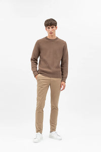 Norse Projects Pantalon Aros Slim Italian Brushed Twill Utility Khaki