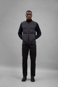 Norse Projects Veste Pertex Shield Hybrid Zip Navy