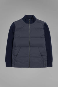 Norse Projects Veste Pertex Shield Hybrid Zip Navy