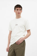 Charger l&#39;image dans la galerie, Norse Projects T-shirt Johannes Chain Stitch Ecru