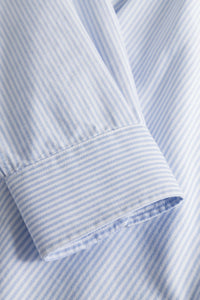 Norse Projects Chemise Stripe Standard Oxford Pale Blue