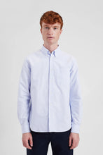 Charger l&#39;image dans la galerie, Norse Projects Chemise Stripe Standard Oxford Pale Blue