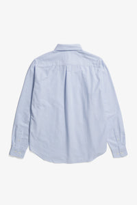 Norse Projects Chemise Stripe Standard Oxford Pale Blue