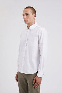 Norse Projects Chemise Standard Oxford White