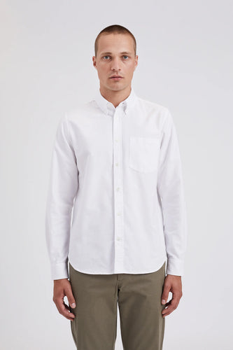 Norse Projects Chemise Standard Oxford White