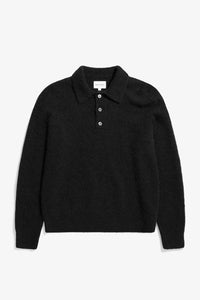Norse Projects Pull Rasmus Relaxed Brushed Black