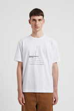 Charger l&#39;image dans la galerie, Norse Projects T-shirt Holger Organic Boat Print White