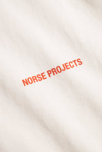 Charger l&#39;image dans la galerie, Norse Projects T-shirt Johannes Organic Norse Logo White