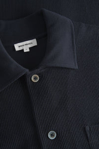 Norse Projects Chemise Jorn Double Face Dark Navy