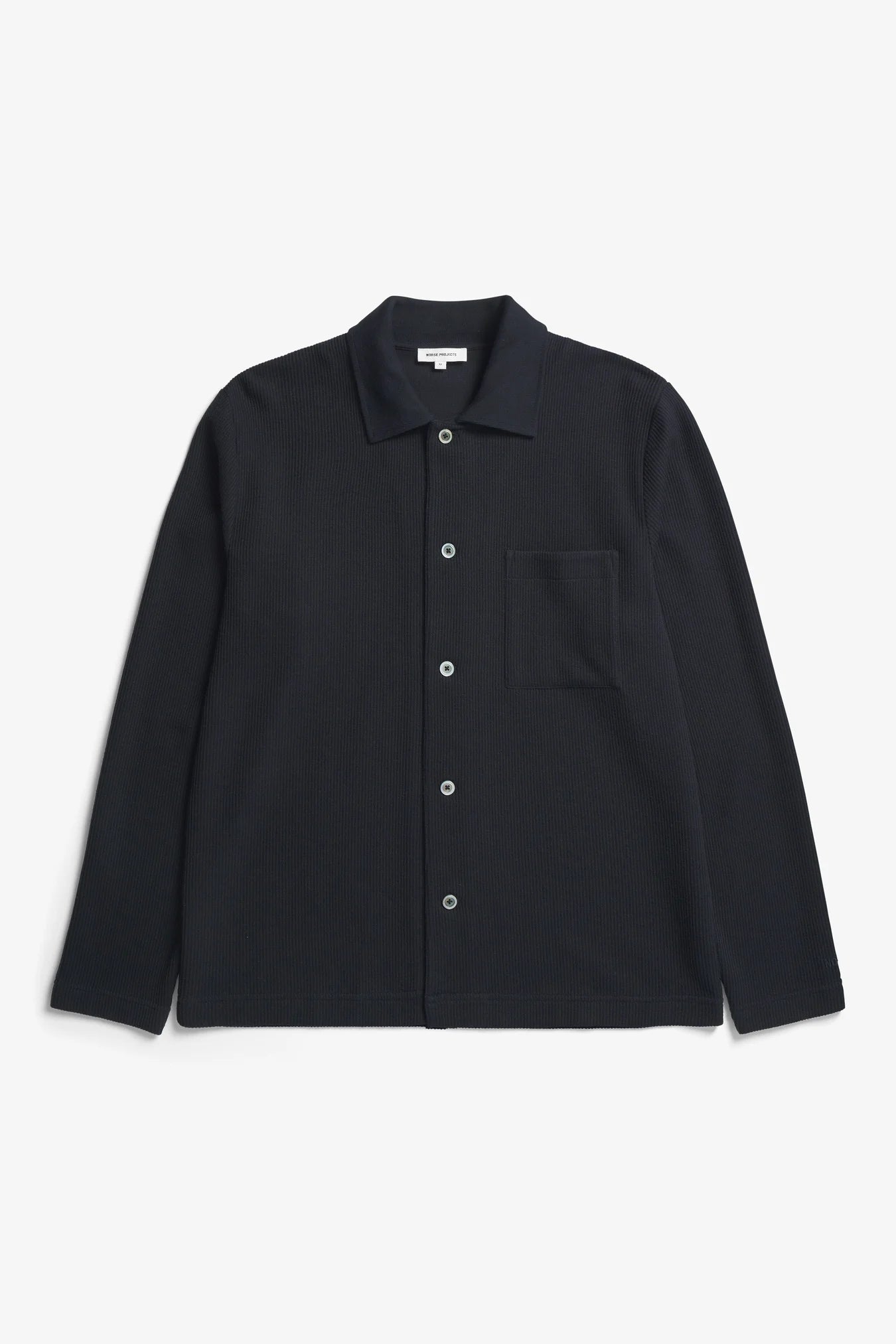 Norse Projects Chemise Jorn Double Face Dark Navy