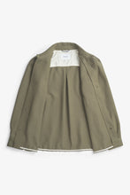 Charger l&#39;image dans la galerie, Norse Projects Surchemise Hjalmer Calvary Coton Wool Olive Night