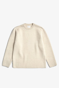 Norse Projects Pull Sigurd Military Rib Ecru