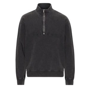 Colorful Standard Quarter Zip Faded black