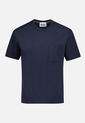 Le Slip Français T-shirt Sasha Broderie Marine