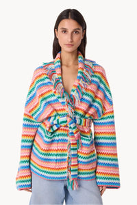 Kujten Gilet Zaina cachemire Multicolore