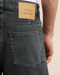 AMI Jean Coupe Tapered Noir