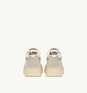 Autry Sneakers Open Mid Leather Beige UG04
