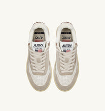 Charger l&#39;image dans la galerie, Autry Sneakers Open Mid Leather Beige UG04