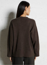 Charger l&#39;image dans la galerie, Bellepiece Cardigan Oxford en Laine Brownie