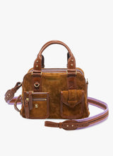 Charger l'image dans la galerie, Claris Virot Sac Richie en Cuir Tabac