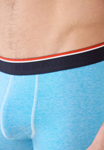Le Slip Français Boxer Le Marius Milleraies Bleu Fluo