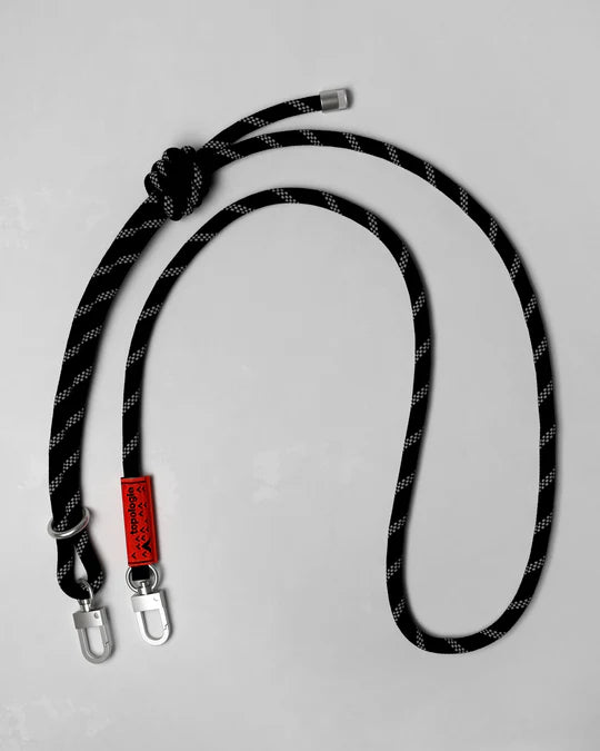 Topologie Cordon 8.0mm Rope Strap Black Reflective