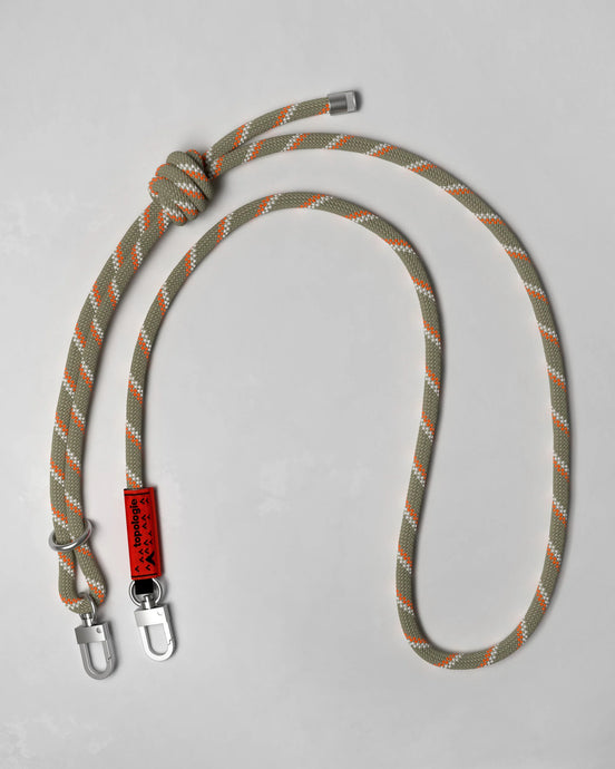 Topologie Cordon 8.0mm Rope Strap Sage Patterned