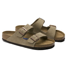 Charger l&#39;image dans la galerie, Birkenstock Sandales Arizona Etroite Suede Taupe