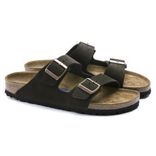 Charger l&#39;image dans la galerie, Birkenstock Sandales Arizona Etroite Suede Mocca