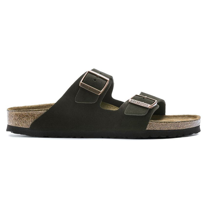 Birkenstock Sandales Arizona Etroite Suede Mocca