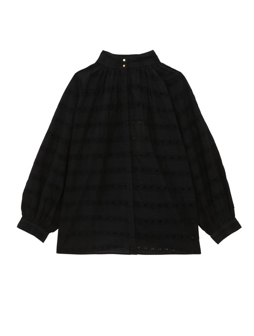 Bellepiece Blouse Paxos Black
