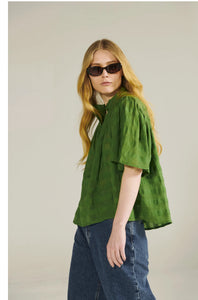 Bellepiece Blouse Seville Grass