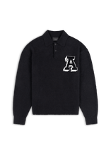 Charger l&#39;image dans la galerie, Axel Arigato Sweater Team Polo Black