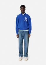 Charger l&#39;image dans la galerie, Axel Arigato Sweater Team Polo Bright Blue