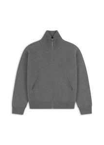 Axel Arigato Pull Core Zip en Laine Grey Melange