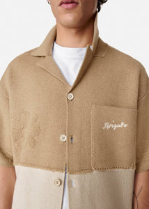 Axel Arigato Chemise Pier Textured Camel Beige