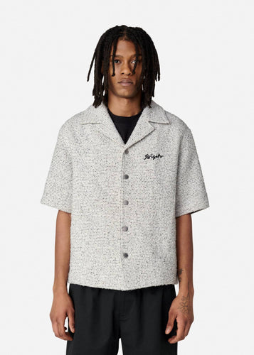 Axel Arigato Chemise Gil Boucle White Black