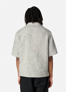 Axel Arigato Chemise Gil Boucle White Black