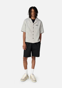 Axel Arigato Chemise Gil Boucle White Black