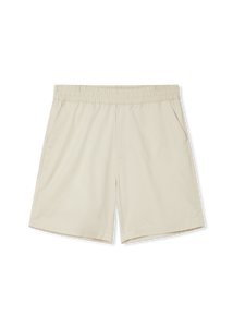 Axel Arigato Short Stitch Embroidered Pale Beige