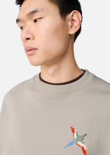 Charger l'image dans la galerie, Axel Arigato Sweatshirt Micro Bee Bird Stone