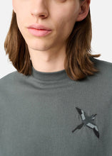 Charger l&#39;image dans la galerie, Axel Arigato T-shirt Micro Bee Bird Steel Grey