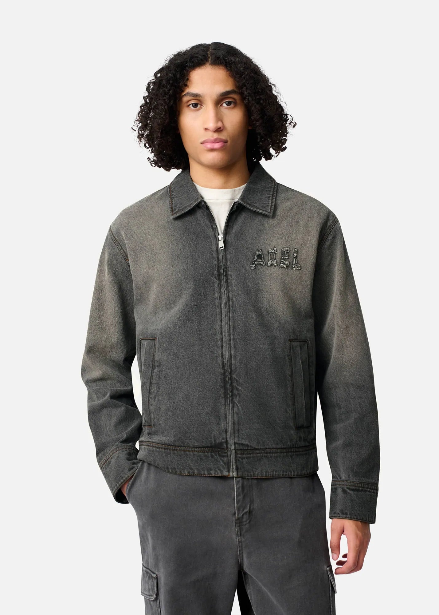 Axel Arigato Veste Travis en Denim Dark Grey