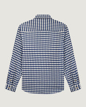 Charger l'image dans la galerie, Maison Labiche Chemise Bonne Graine en Flanelle Square Blue