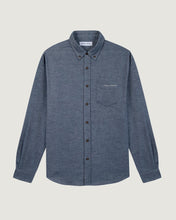 Charger l'image dans la galerie, Maison Labiche Chemise Bonne Graine en Flanelle Blue