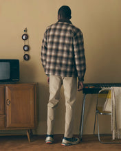 Charger l'image dans la galerie, Maison Labiche Veste Sabrier en Laine Plaid Sand Blue