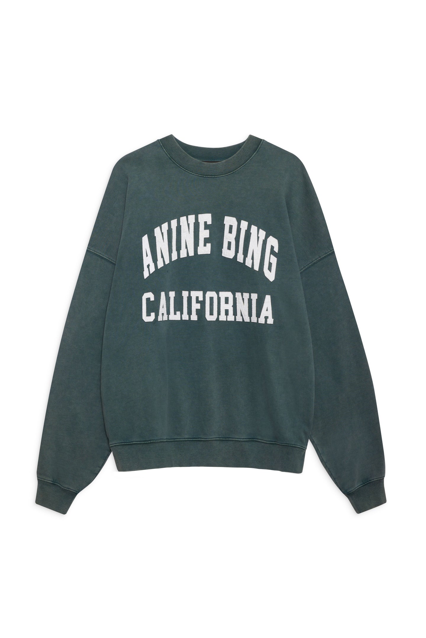 Anine Bing Sweatshirt Miles Dark sage